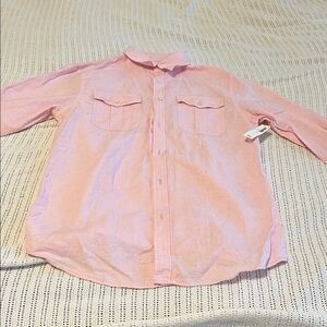 Old Navy Pink Button-Up Shirt